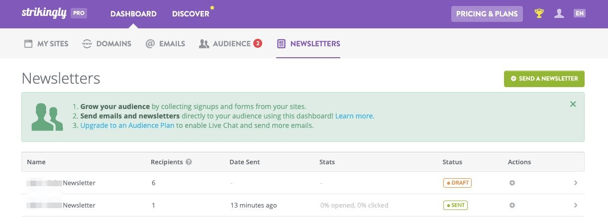 電子報訂閱者管理 電子報訂閱者管理